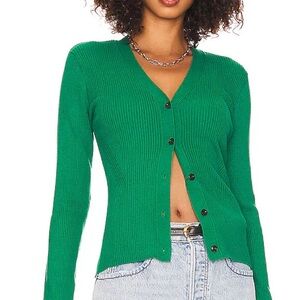 Rails Beau Cardigan in Kelly Green Size Small